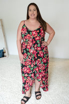 Flourishing in Floral Dress-Andre by Unit-Stay Foxy Boutique, Florissant, Missouri