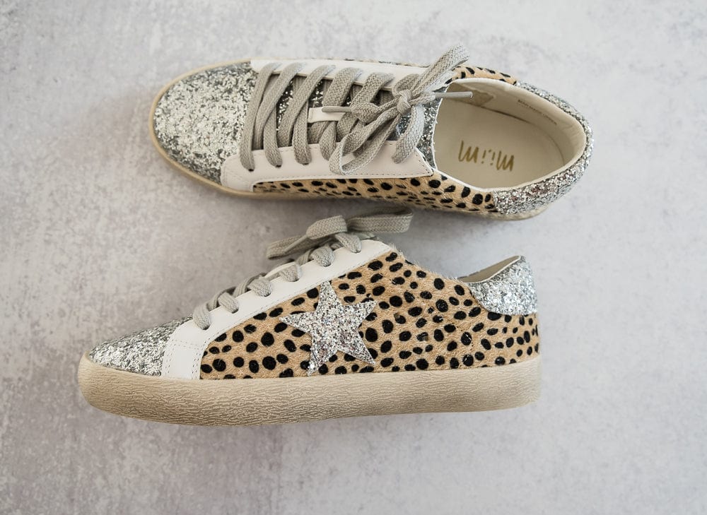 Skylar Sneakers in Leopard-Miracle Miles-Stay Foxy Boutique, Florissant, Missouri