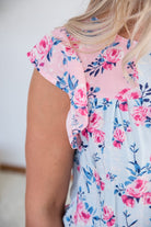 Sweet Florals Top-Andre by Unit-Stay Foxy Boutique, Florissant, Missouri