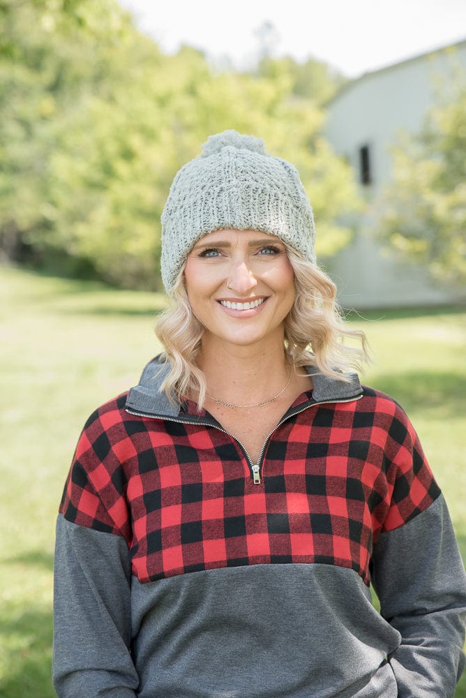 In the Grey Beanie-Urbanista-Stay Foxy Boutique, Florissant, Missouri