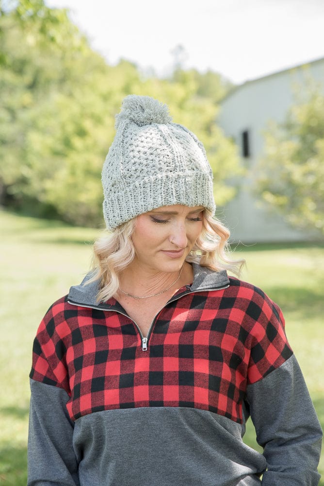 In the Grey Beanie-Urbanista-Stay Foxy Boutique, Florissant, Missouri