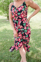 Flourishing in Floral Dress-Andre by Unit-Stay Foxy Boutique, Florissant, Missouri