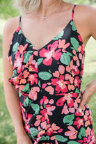 Flourishing in Floral Dress-Andre by Unit-Stay Foxy Boutique, Florissant, Missouri