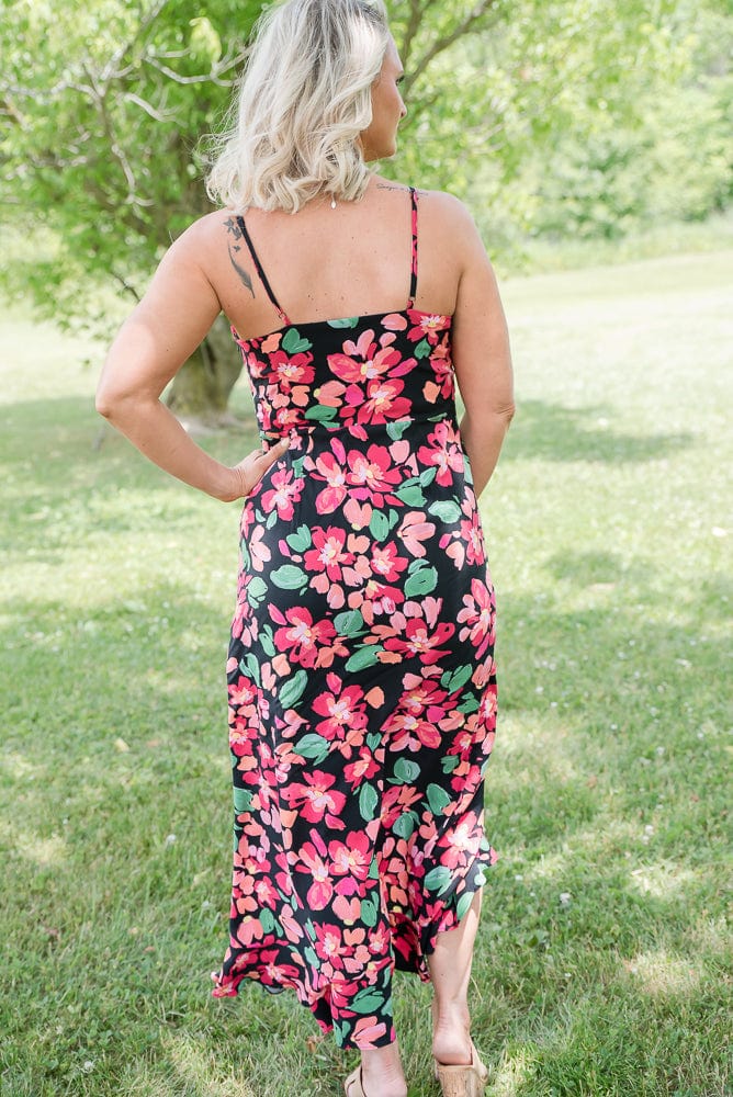 Flourishing in Floral Dress-Andre by Unit-Stay Foxy Boutique, Florissant, Missouri