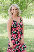 Flourishing in Floral Dress-Andre by Unit-Stay Foxy Boutique, Florissant, Missouri