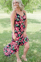 Flourishing in Floral Dress-Andre by Unit-Stay Foxy Boutique, Florissant, Missouri