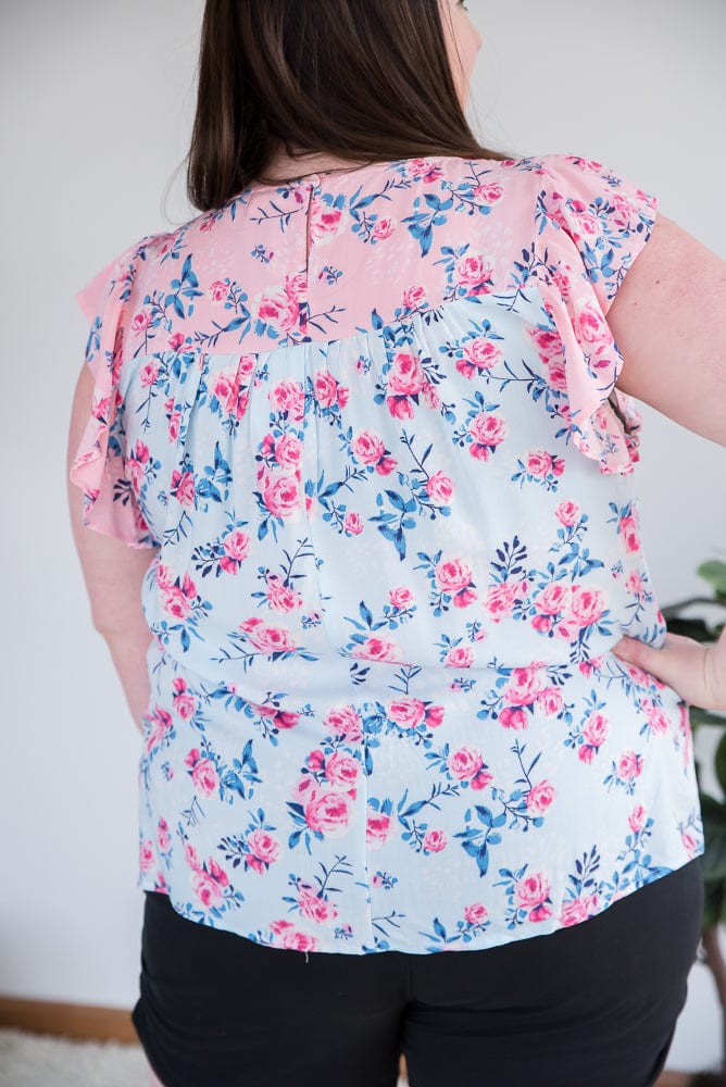 Sweet Florals Top-Andre by Unit-Stay Foxy Boutique, Florissant, Missouri