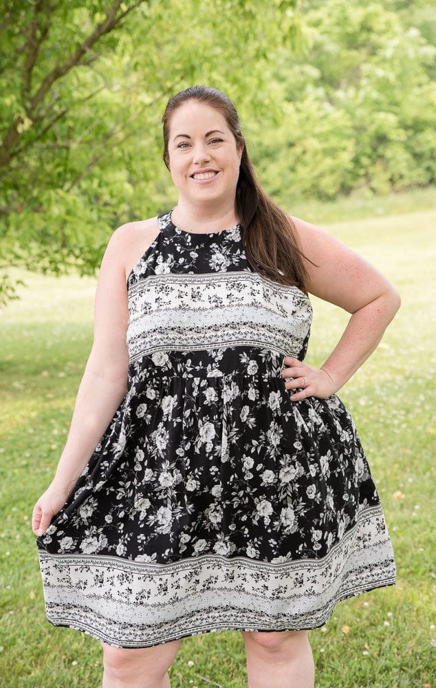 Dancing in the Moonlight Dress-White Birch-Stay Foxy Boutique, Florissant, Missouri