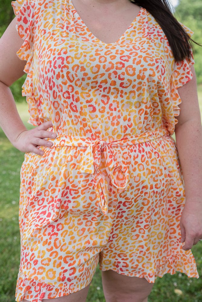 Bask in the Sunshine Romper-Andre by Unit-Stay Foxy Boutique, Florissant, Missouri