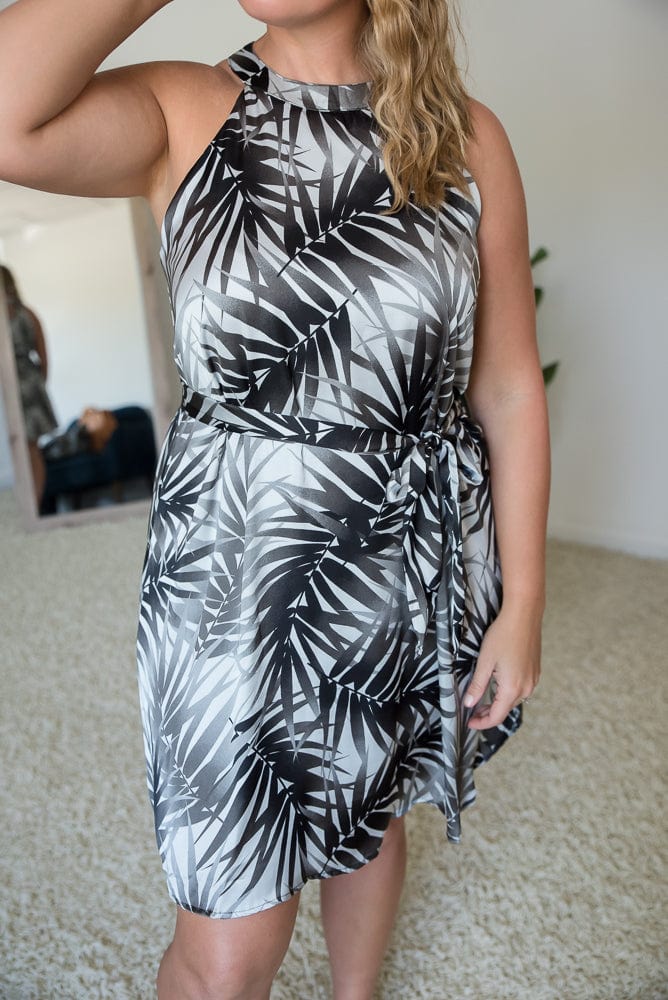 Tropical Mind Dress-White Birch-Stay Foxy Boutique, Florissant, Missouri