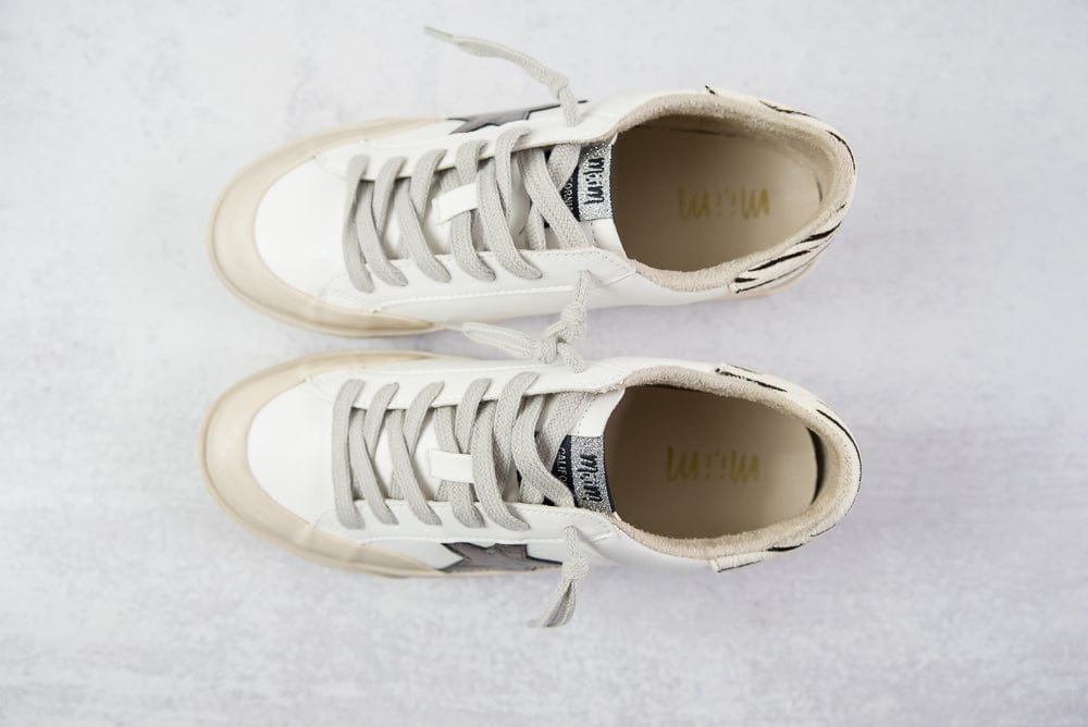 Sadie Sneakers in White-Miracle Miles-Stay Foxy Boutique, Florissant, Missouri