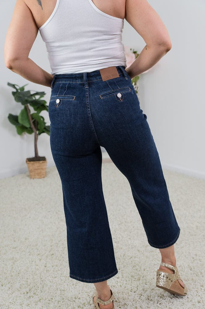 Astounding Tummy Control Cropped Judy Blue Jeans-judy blue-Stay Foxy Boutique, Florissant, Missouri