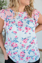 Sweet Florals Top-Andre by Unit-Stay Foxy Boutique, Florissant, Missouri