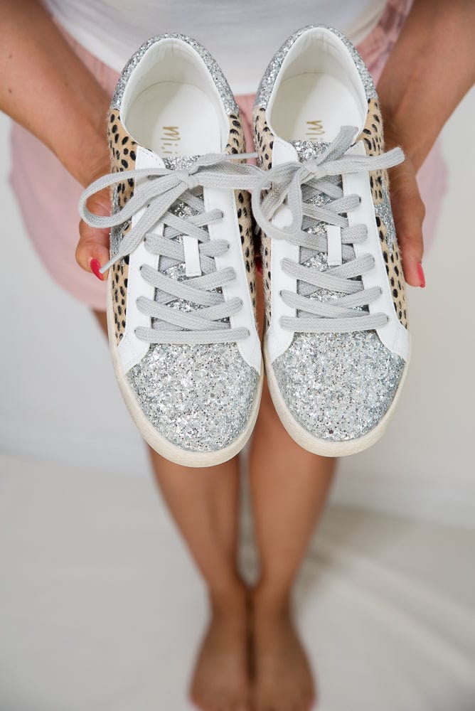 Skylar Sneakers in Leopard-Miracle Miles-Stay Foxy Boutique, Florissant, Missouri