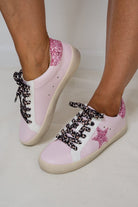 Skylar Sneakers in Pink-Miracle Miles-Stay Foxy Boutique, Florissant, Missouri