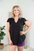 How We Met Top in Black-White Birch-Stay Foxy Boutique, Florissant, Missouri