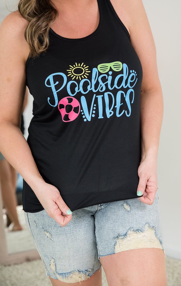 My Poolside Vibes Tank-BT Graphic Tee-Stay Foxy Boutique, Florissant, Missouri