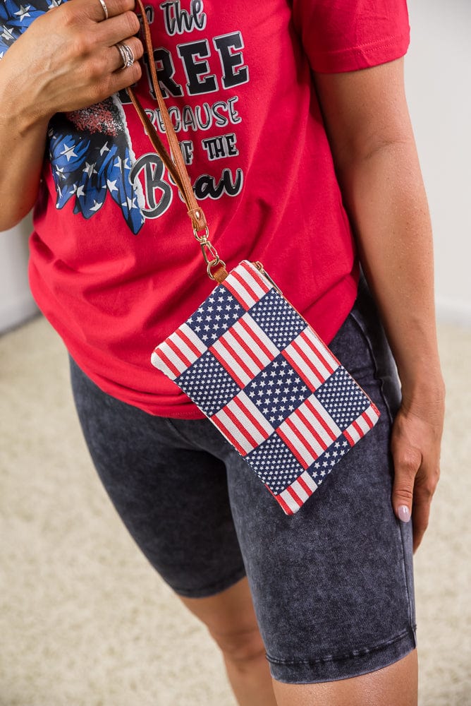 Stars & Stripes Wristlet-Urbanista-Stay Foxy Boutique, Florissant, Missouri