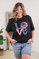 American Love Tee-BT Graphic Tee-Stay Foxy Boutique, Florissant, Missouri