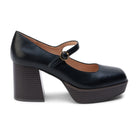 Matilda Platform Heel in Black-140 Wedges-Stay Foxy Boutique, Florissant, Missouri