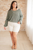 Magi Lune V-Neck Sweater-Tops-Stay Foxy Boutique, Florissant, Missouri