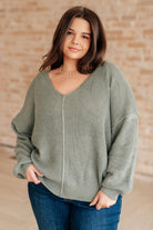 Magi Lune V-Neck Sweater-Tops-Stay Foxy Boutique, Florissant, Missouri