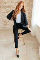 Every Day Blazer in Black-Layers-Stay Foxy Boutique, Florissant, Missouri