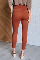 Magic Ankle Crop Skinny Pants in Rust-Bottoms-Stay Foxy Boutique, Florissant, Missouri