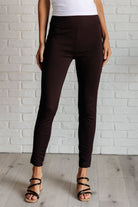 Magic Skinny 28" Pants in Chocolate-Bottoms-Stay Foxy Boutique, Florissant, Missouri