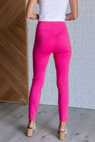 Magic Skinny 28" Pants in Hot Pink-Bottoms-Stay Foxy Boutique, Florissant, Missouri