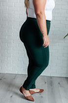 Magic Skinny 28" Pants in Hunter Green-Bottoms-Stay Foxy Boutique, Florissant, Missouri