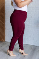 Magic Skinny 28" Pants in Wine-Bottoms-Stay Foxy Boutique, Florissant, Missouri