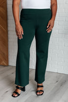 Magic Straight Pants in Hunter Green-Bottoms-Stay Foxy Boutique, Florissant, Missouri