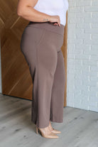 Magic Wide Leg Crop Pants in Dark Mocha-Bottoms-Stay Foxy Boutique, Florissant, Missouri