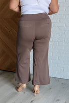 Magic Wide Leg Crop Pants in Dark Mocha-Bottoms-Stay Foxy Boutique, Florissant, Missouri