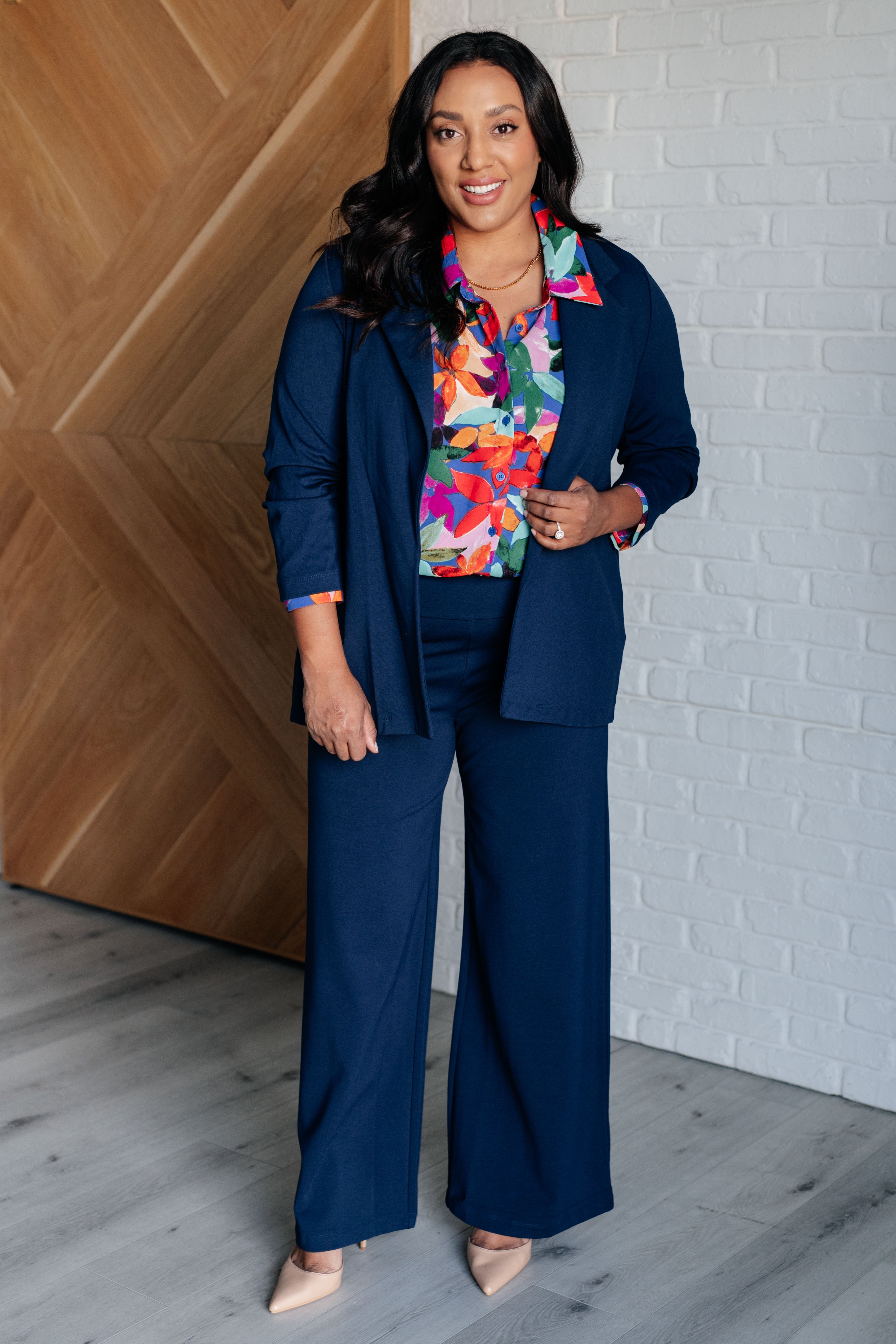 Make Like a Tree and Leaf Button Up Blouse-Tops-Stay Foxy Boutique, Florissant, Missouri