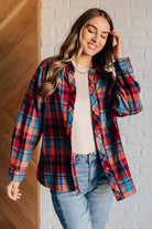 Make it Make Sense Plaid Button Up-Tops-Stay Foxy Boutique, Florissant, Missouri