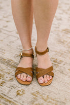 Marlene Ankle Strap Woven Sandal-Womens-Stay Foxy Boutique, Florissant, Missouri