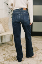 Marty High Waist Trouser Wide Leg Jean-Womens-Stay Foxy Boutique, Florissant, Missouri