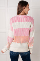 Matchmaker Striped Ribbed Top-Tops-Stay Foxy Boutique, Florissant, Missouri