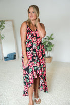 Flourishing in Floral Dress-Andre by Unit-Stay Foxy Boutique, Florissant, Missouri