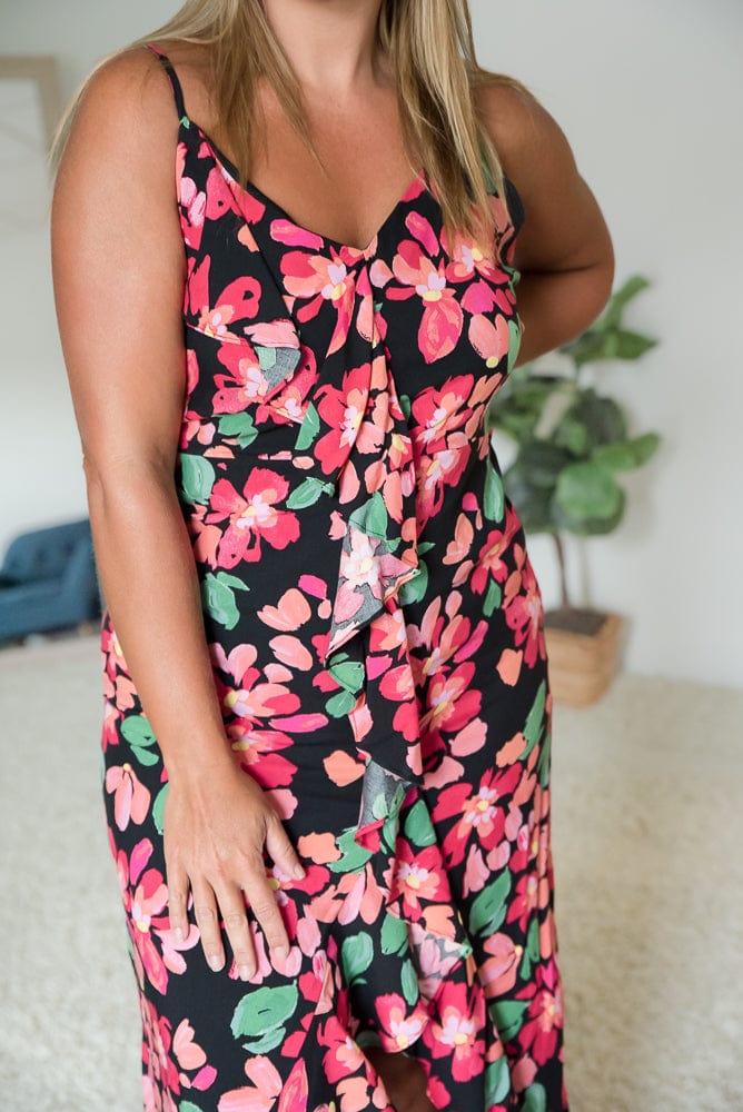 Flourishing in Floral Dress-Andre by Unit-Stay Foxy Boutique, Florissant, Missouri