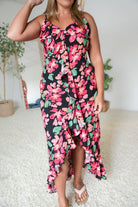 Flourishing in Floral Dress-Andre by Unit-Stay Foxy Boutique, Florissant, Missouri