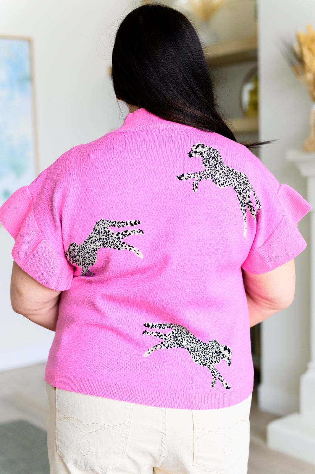 Miss Me Everywhere Mock Neck Blouse-Tops-Stay Foxy Boutique, Florissant, Missouri