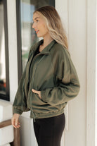 Miss You More Zip Up Sweatshirt-Tops-Stay Foxy Boutique, Florissant, Missouri