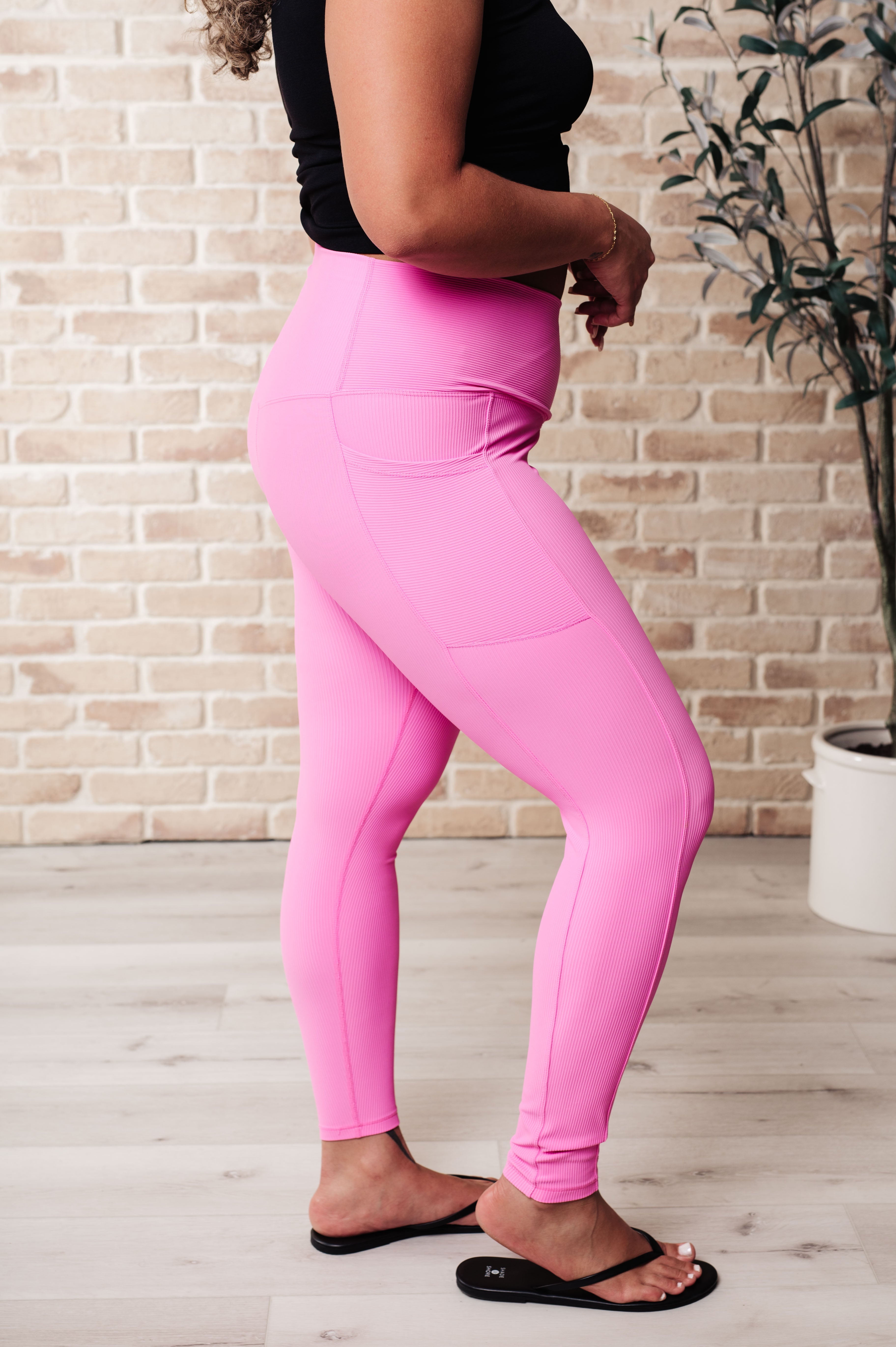 Molly Max Sculpt Leggings Pink-Athleisure-Stay Foxy Boutique, Florissant, Missouri