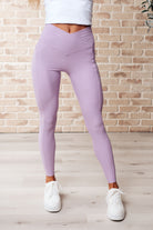 Molly Max Sculpt Leggings Wisteria-Athleisure-Stay Foxy Boutique, Florissant, Missouri