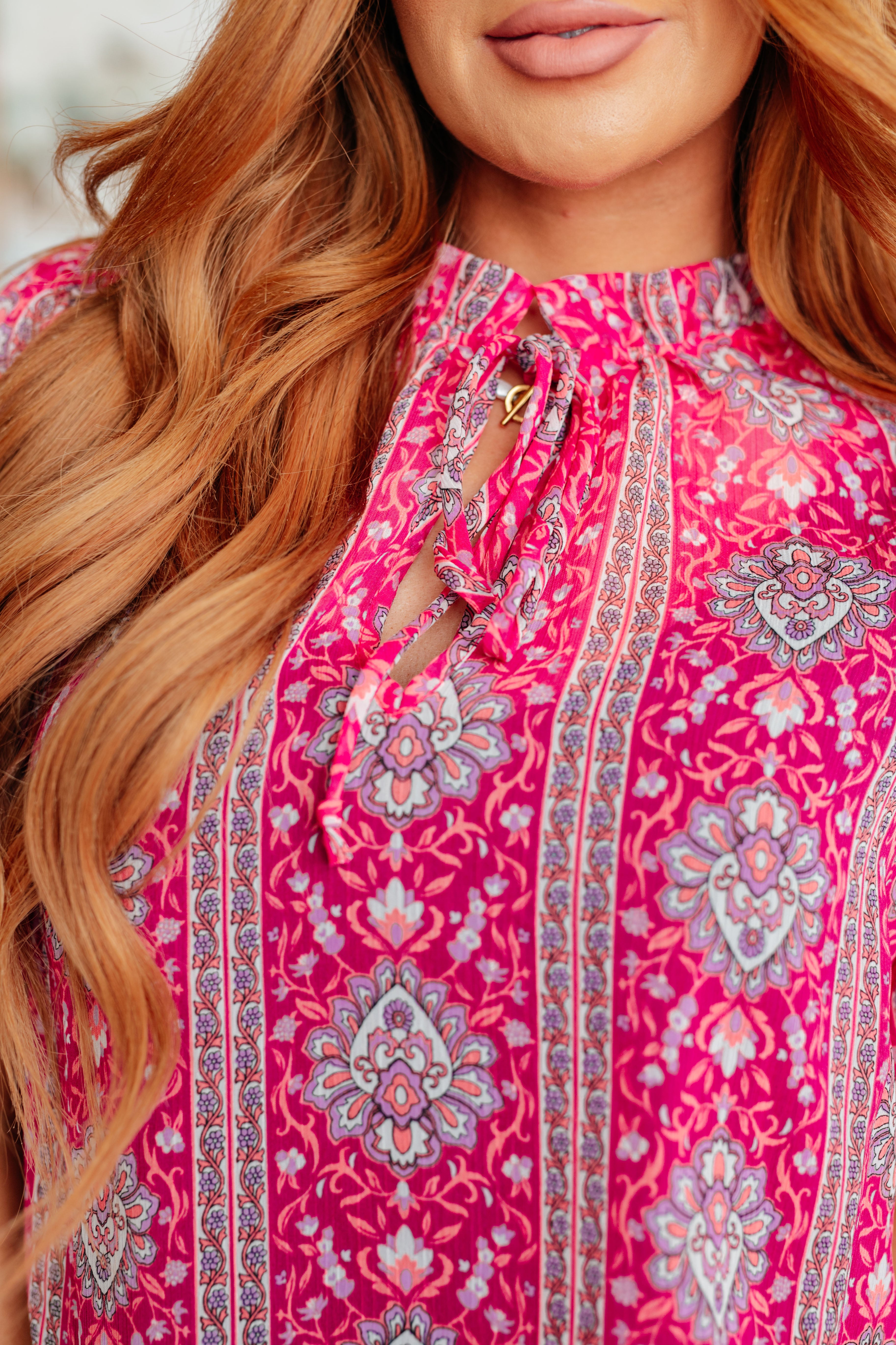 Moments Like This V-Neck Bell Sleeve Blouse-Tops-Stay Foxy Boutique, Florissant, Missouri