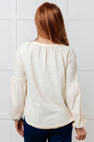 More Than You Would Think Embroidered Blouse-Blouses-Stay Foxy Boutique, Florissant, Missouri
