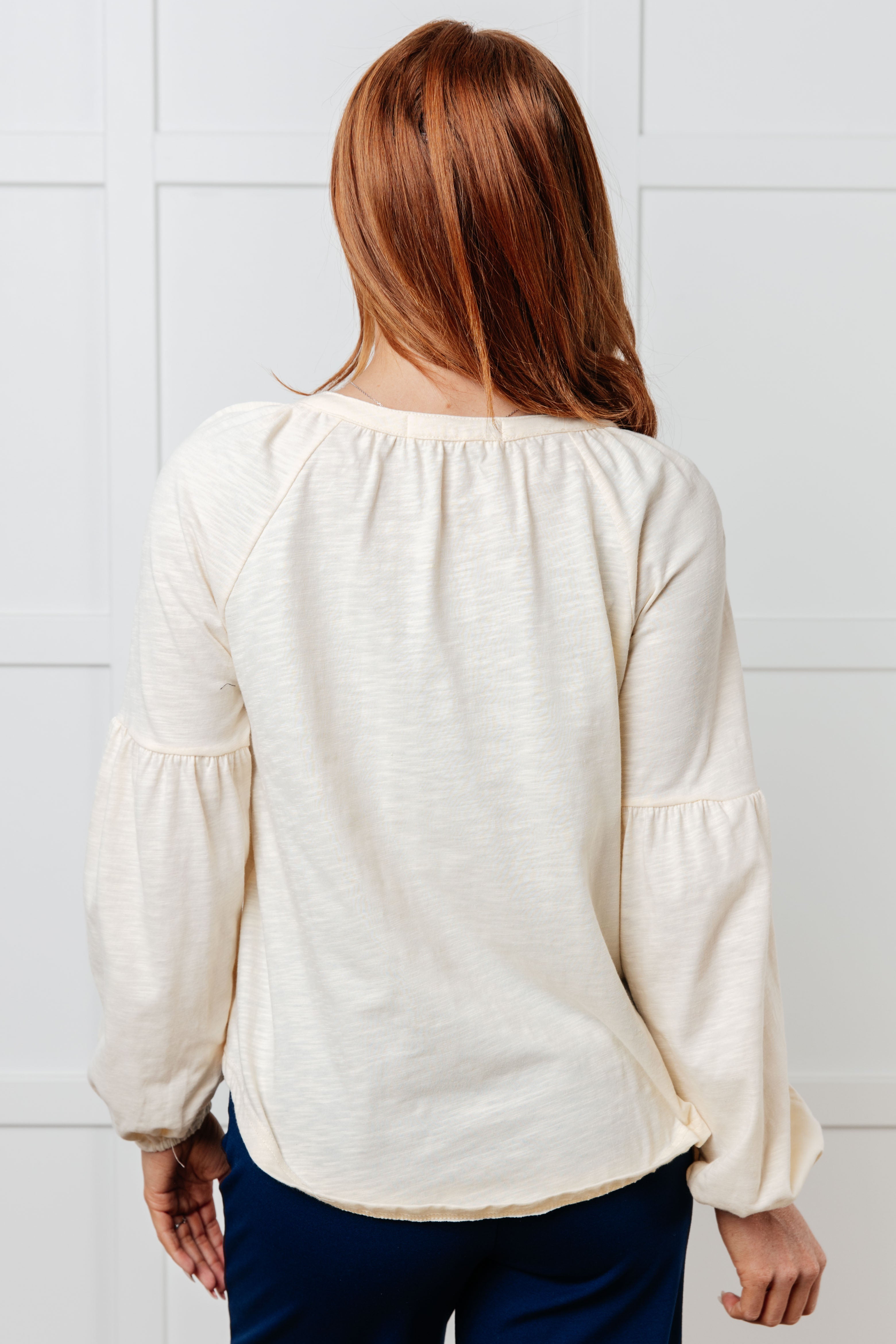 More Than You Would Think Embroidered Blouse-Blouses-Stay Foxy Boutique, Florissant, Missouri